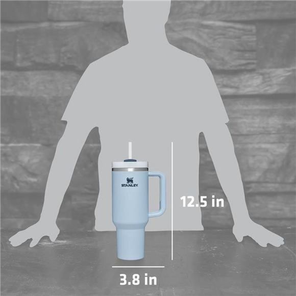 Stainless Steel Vacuum Insulated Tumbler with Lid and Straw for Drinks - Picture 5 of 5